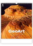 Nástěnný kalendář 2027 Helma Geo Art