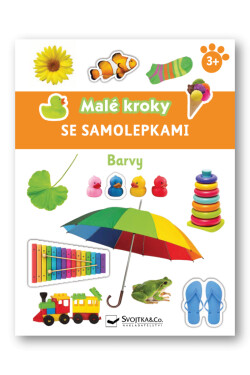 Barvy Malé kroky se samolepkami