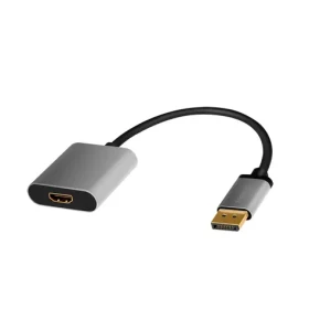 LogiLink CDA0108 černá / Adaptér DisplayPort - HDMI / 4K 60 Hz / 0,15 m (CDA0108)