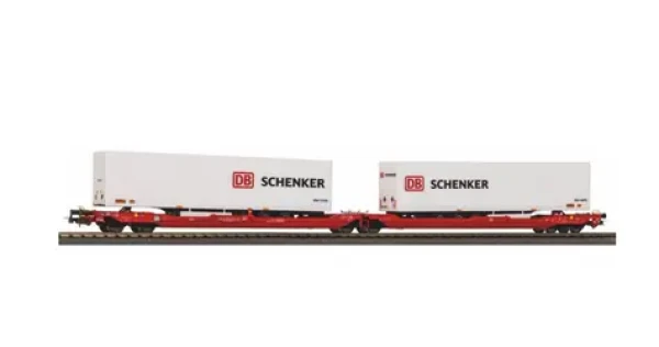Piko 24626 Kontejnerový vagón T3000e se 2 návěsy DB Schenker DB AG VI