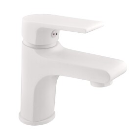 RAV Slezák - COLORADO - Umyvadlová baterie bez výpusti, Bílá - matná, 3,8" CO126.0BMAT