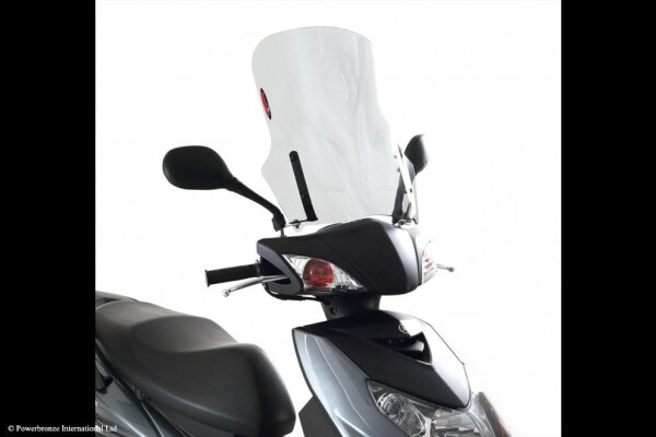 Yamaha Cygnus X 125 10-15 Skútr plexi Powerbronze 540 mm - lehce kouřová