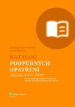 Katalog podpůrných opatření Specifické poruchy učení chování učení