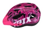 Cyklistická přilba Extend TRIX labirint pink (Barva růžová, velikost XS/S)