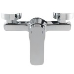 Vanová baterie SAT Cube Way bez sprchového setu 150 mm chrom CU222 CU222