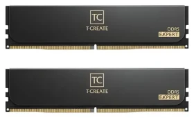 TeamGroup 32GB (2x16GB) černá / Operační paměť / DDR5 7200MHz / DIMM / CL34 / 1.4V / AMD EXPO (CTCED532G7200HC34ADC01)