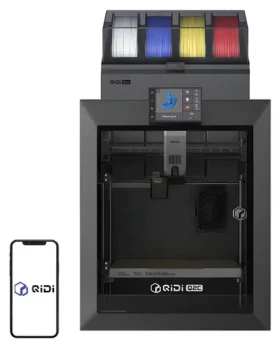 QiDi Q2C Combo / 3D tiskárna / FDM / 270×270×256 mm / rychlost 600 mm/s / Wi-Fi (Q2C Combo)