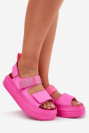 Dámské Sandály Na Platformě S Popruhy Fuchsie Nitepira 37