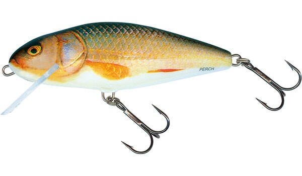 Salmo Wobler Perch Floating 8cm - Real Roach,Salmo Wobler Perch Floating 8cm - Real Roach