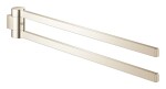 GROHE - Selection Dvojitý držák na ručníky, otočný, leštěný nikl 41063BE0