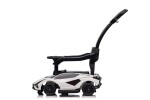 Mamido Dětské odrážedlo auto s vodící tyčí Lamborghini Sian bílé