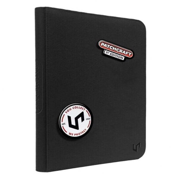 Album na karty UltraPro Patchcraft Zippered 9-Pocket PRO-Binder - Black