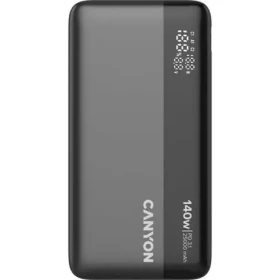 CANYON PB240 tmavě šedá / Powerbanka / 25000 mAh / PD 140W / USB-C / 3x výstup (CNS-CPB240)