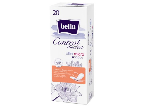 Bella Control Discreet Ultra Micro Inkontinenční vložky 20 ks