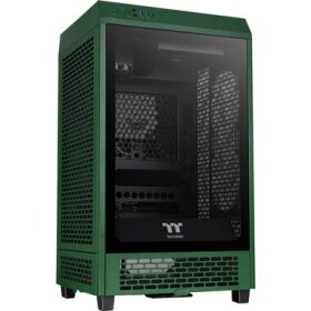 THERMALTAKE The Tower 200 zelená / mini ITX / 1x USB-C 3.2 / 2x USB-A 3.0 / bez zdroje / průhledná bočnice (CA-1X9-00SCWN-00)