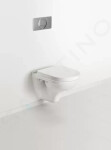 VILLEROY & BOCH - O.novo Závěsné WC Compact, se sedátkem SoftClosing, alpská bílá 5688H101