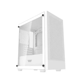 Darkflash M305 bílá / Počítačová skříň / Micro-ATX / tvrzené sklo / bez ventilátorů / USB 3.0 (M305_White)
