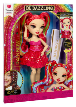 Rainbow High Be Dazzling Fashion panenka - Vivienne Rouge červená - MGA