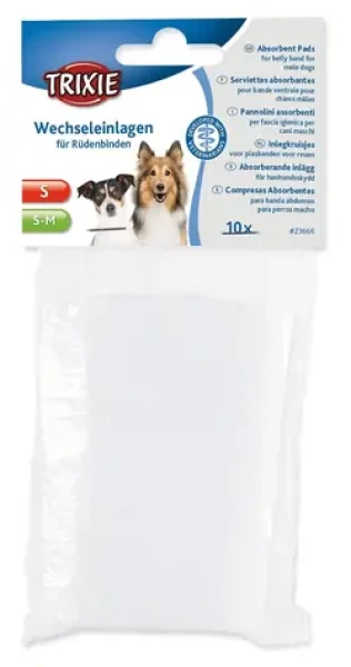 TRIXIE Absorpční vložky do břišního pásu pro psy S-M / Vložky / 10 ks (G14-23666)