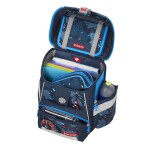 Školní aktovka SPACE pro prvňáčky - 5-dílný set, Step by Step Tractor Freddy, certi