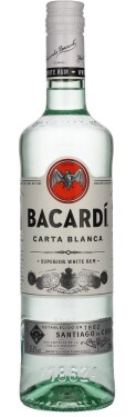 Bacardi Carta Blanca Superior White Rum 37,5% 0,7 l (holá lahev)