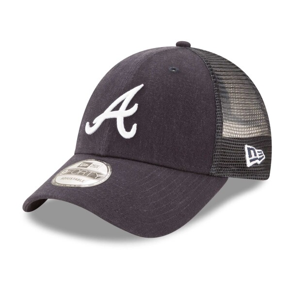 New Era Pánská kšiltovka Atlanta Braves MLB Basic 9FORTY Trucker