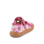 Dívčí plátěné barefoot přezůvky CANVAS T-BAR FLOWERS Froddo G1700439-4 - 31