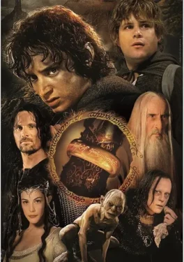 Clementoni 39907 Puzzle Pán prstenů 1000 dílků