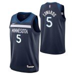 Nike Dětský dres Minnesota Timberwolves NBA Anthony Edwards #5 Swingman Navy (YOUTH)
