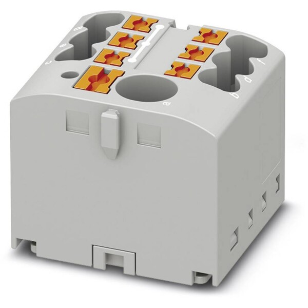Phoenix Contact 3273460 blok rozvaděče 25.2 mm pružinová svorka šedá 10 ks