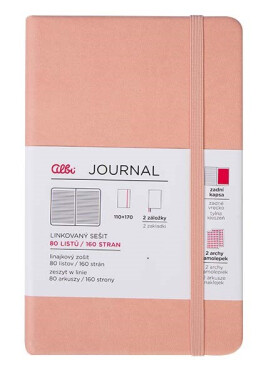 Růžový střední journal zápisník - Albi