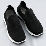 Černé dámské ažurové boty se zirkony model 17113811 černá XL (42) COLIRES