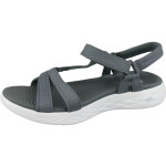 Skechers On The Go 600 15316-CHAR šedé sandály 42