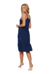 Dámská těhotenská košile 7244 dark blue - Doctornap tmavě modrá XL