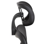 Kancelářská židle, houpací mechanismus, černá, KA-K2080 BK