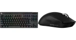 Logitech PRO X TKL GX Brown + G PRO X SuperLight 2 / Bezdrátová sada klávesnice a myši / Lightspeed / US layout (M-9068212)