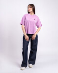 Tričko Carhartt WIP W' S/S Nelson T-Shirt Gentle Purple garment dyed