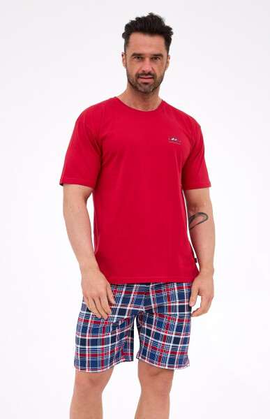 Cornette 326/313 Ready 4 pyžamo pánské 3XL-4XL kaštanové 4XL