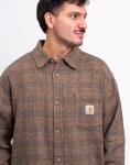 Carhartt WIP L/S Bagley Shirt Bagley Check, Hamilton Brown M