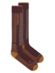 Pánské merino lyžařské ponožky ICEBREAKER Mens Ski+ Light OTC, Java/Trail/Seaglass velikost: 39-41,5 (S)