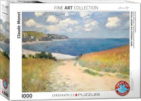 EUROGRAPHICS Puzzle Cesta přes obilná pole