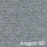 Postel Wendy 180cm Aragon 90 - šedá