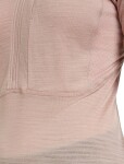 ICEBREAKER Wmns Mer 200 Realfleece Descender LS Half Z, Pink Quartz (vzorek) velikost: S