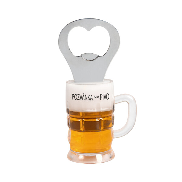 Otvírák s magnetem - Pozvánka na pivo - Albi