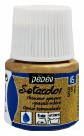 Barva na textil Pébéo Setacolor Shimmer 45 ml - Zlatá metalická 45
