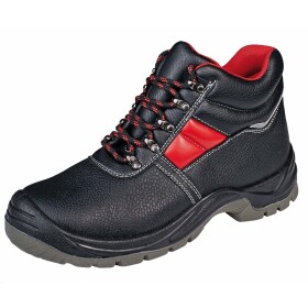 Obuv JENA S3 ANKLE kotníková černo-červená SC-03-003 43 černo-červená