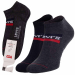 Ponožky Levi's 701219507003 Graphite/Black