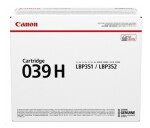 Canon TONER CRG 039 černý pro i-Sensys LBP 351 a 352 (11 000 str.) EDF_543013