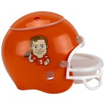 Mísa ve tvaru helmy Cincinnati Bengals NFL Joe Burrow #9 NFLPA (se samolepkami týmu)% 1 ks