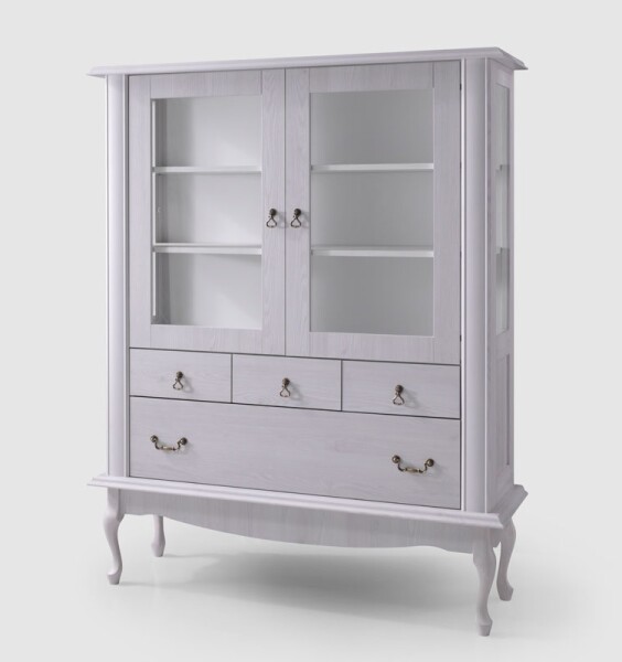 Vitrína Diana DA5 Barva korpusu: Dub - lefkas